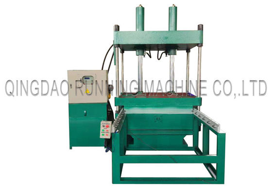 คุณภาพ  1000 * 1000mm Rubber Tiles Making Machine, Rubber Powder Tile Molding Press Machine โรงงาน