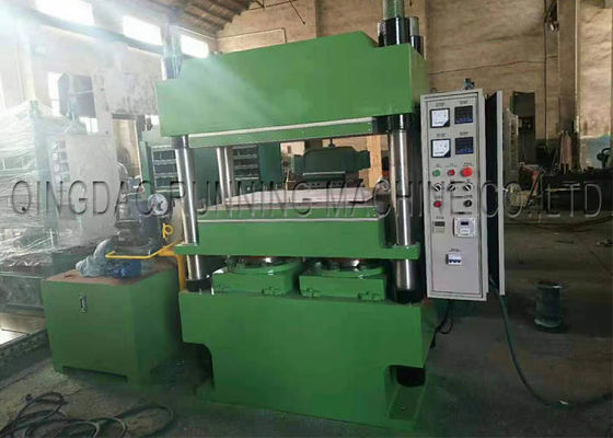 คุณภาพ  Electrical Heating Hydraulic Vulcanizing Machine 2 Working Layers โรงงาน