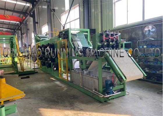 คุณภาพ  Floor Standing Rubber Batch Off Machine Hanging Rod Type Compound Film Air Cooling โรงงาน